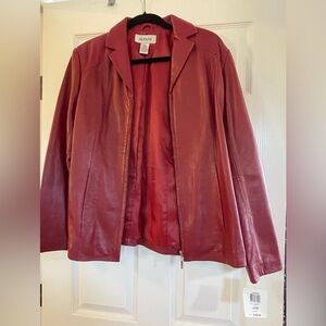 NWT leather jacket